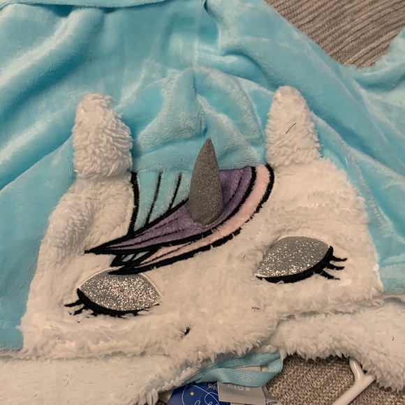 Kids unicorn robe - Picture 3 of 5